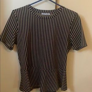 Zara Strip Blouse